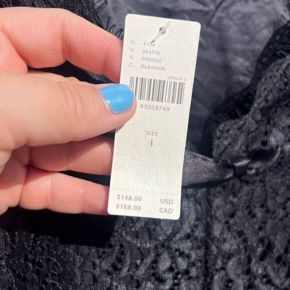 Anthropologie Long Sleeve Lace Romper NWT - Picture 9 of 10